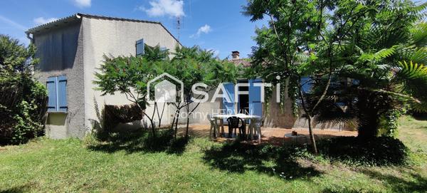 Maison 3 pièces avec joli jardin