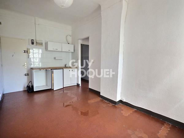 A Louer Appartement Marseille 13005 La Timone : faculté de médecine 2 pièce(s)m2 Dernier étage avec terrasse au calme