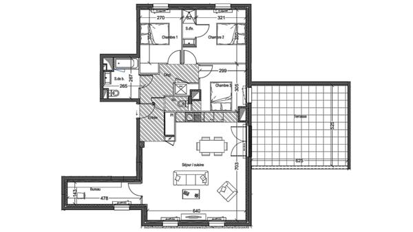 Appartement à vendre 4 pièces 102 m² Clermont-Ferrand