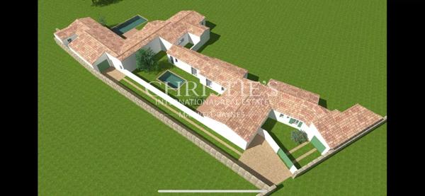 Terrain constructible d’une maison de 175m2 avec piscine