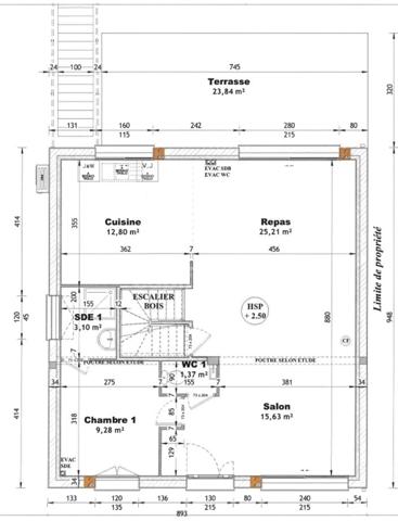 Maison neuve à vendre 7 pièces /133m habitable + Sous sol de 90m / EAUBONNE(95600)
