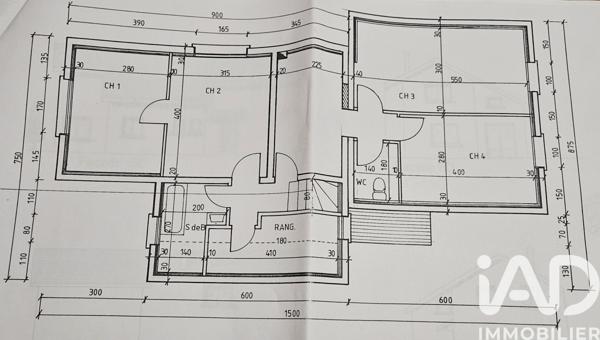 Maison à vendre 6 pièces 150 m² Noiseau
