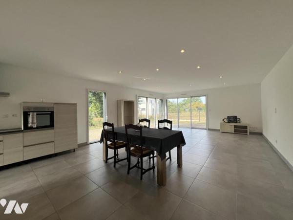 Maison d’habitation de plein pied, datant des années 2020