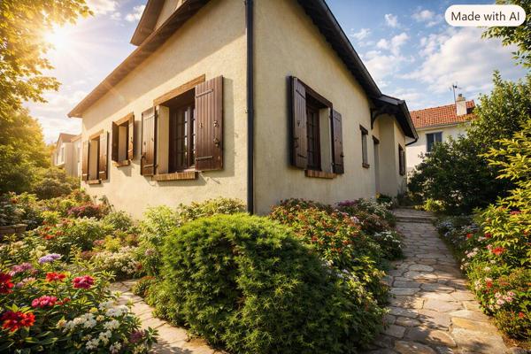 Maison Antony 6 pièces 4 chambres de 170.58 m2 (300 m² au sol) - terrain de 517 m²
