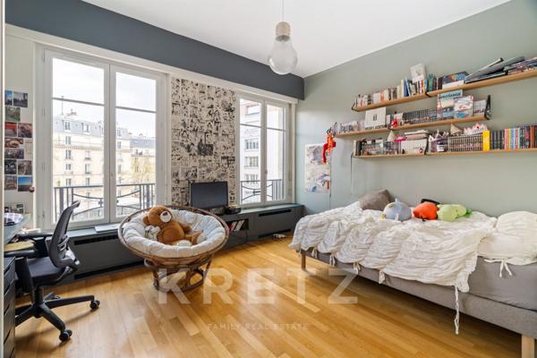 Paris 17ème - 285 m² – 6 chambres – Lumineux – Traversant – Idéal grande famille