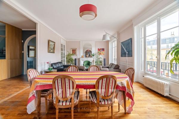 Paris 17ème - 285 m² – 6 chambres – Lumineux – Traversant – Idéal grande famille