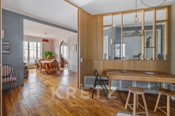Paris 17ème - 285 m² – 6 chambres – Lumineux – Traversant – Idéal grande famille