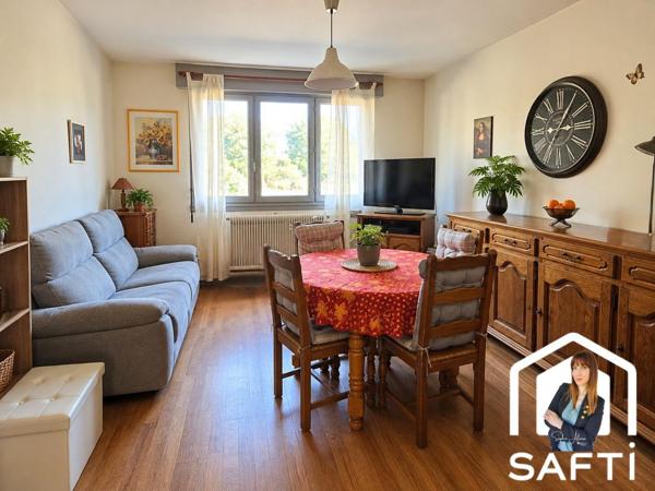 Appartement T3 de 66 m² vendu loué – Idéal investissement locatif