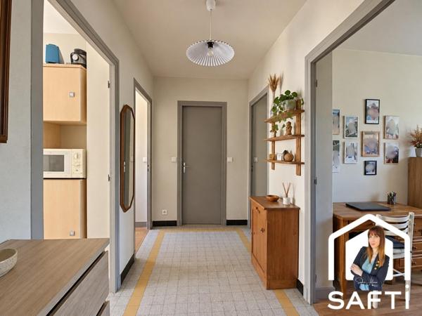 Appartement T3 de 66 m² vendu loué – Idéal investissement locatif