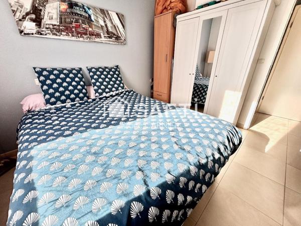 Appart. lumineux 2pièces 55m2, terrasse, 2 parking