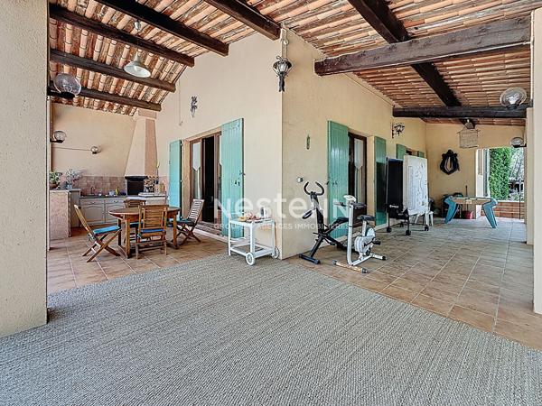 A VENDRE -Maison Le Cannet Des Maures 6 pièces 156 m2-Terrain 3580m2- Piscine,Carport,sous-sol