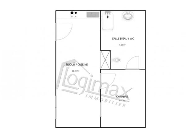 Location appartement La rochelle, 24m² 2 pièces 560 Charente-maritime