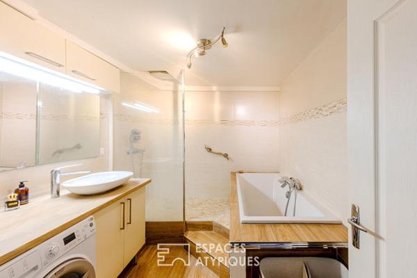 En exclusivité, duplex de charme à mi-chemin entre le centre ville et les Bords de Seine