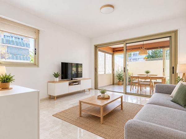 GOLFE JUAN - STUDIO 24 m2-  Mer 3 min - VERANDA 8m2- JARDIN 10m2