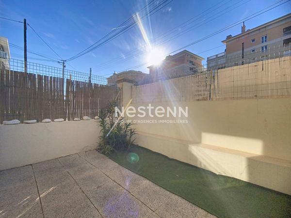 GOLFE JUAN - STUDIO 24 m2-  Mer 3 min - VERANDA 8m2- JARDIN 10m2