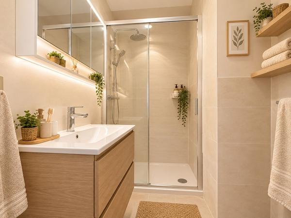 GOLFE JUAN - STUDIO 24 m2-  Mer 3 min - VERANDA 8m2- JARDIN 10m2