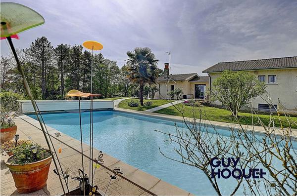 Maison 229m² avec piscine sur terrain 11 058m²