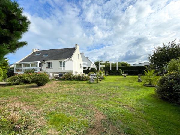 BELLE FAMILIALE, CARANTEC, JARDIN 1752m2