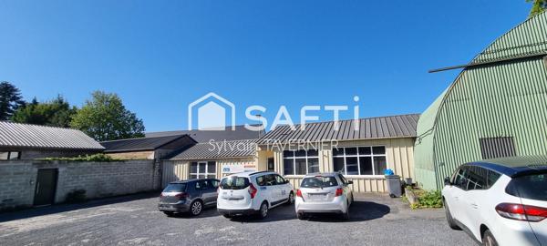 Entrepôt de 241 m² + bureau de 175 m²