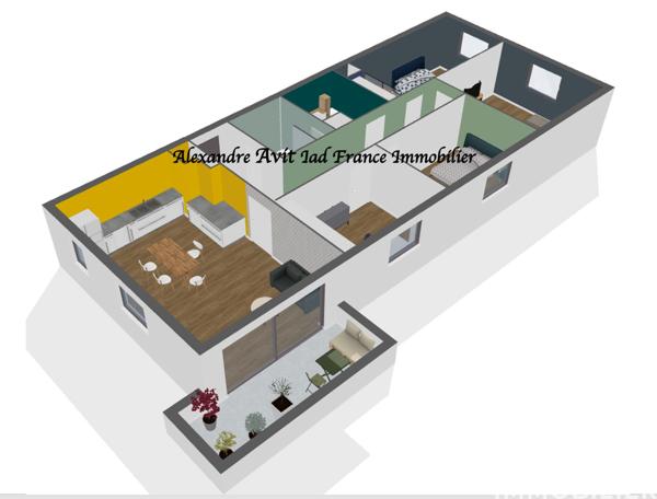 Appartement à vendre 5 pièces 88 m² Nantes