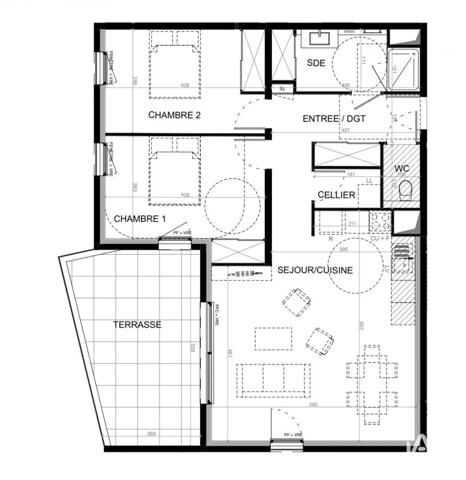 Appartement à vendre 3 pièces 77 m² Baillargues