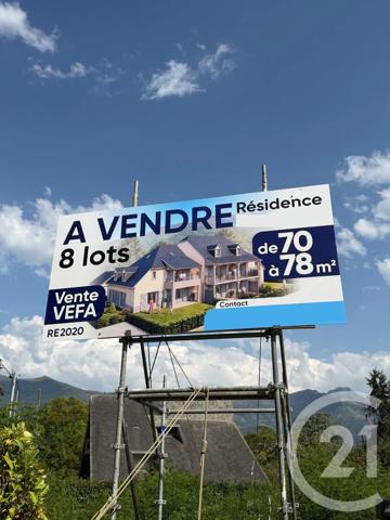 Appartement F4 à vendre  5 pièces - 100,10 m 2   CAUTERETS  - 65
