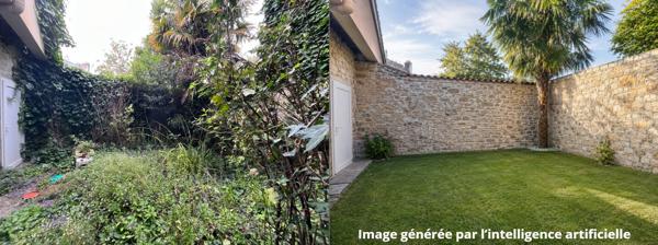 Intra Muros MAISON EN PIERRE sur jardinet