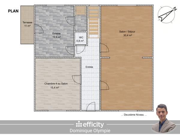 Maison
         6 pièces
        - 135 m² Exclusivité 210 000 € *