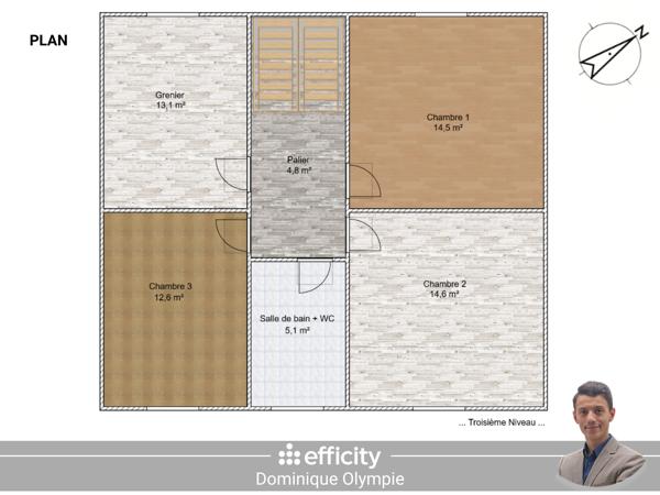 Maison
         6 pièces
        - 135 m² Exclusivité 210 000 € *