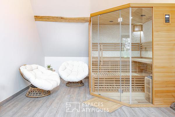 Bâtisse XVIIIème totalement rénovée avec couloir de nage