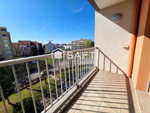Lingolsheim – 3/4 pièces lumineux - parking - cave