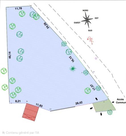 Terrain constructible à 10 km des plages landaises