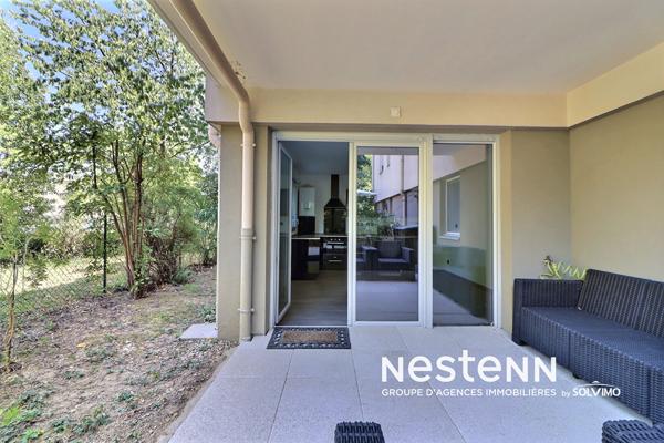 Appartement rez-de-jardin Saint Priest Proche Village 3 pièces 58 m2, terrasse, jardin