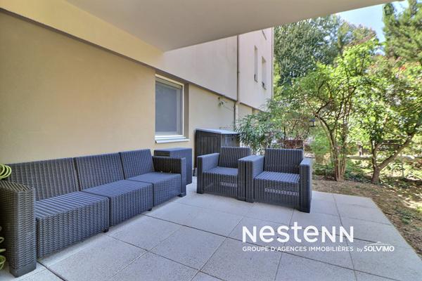 Appartement rez-de-jardin Saint Priest Proche Village 3 pièces 58 m2, terrasse, jardin