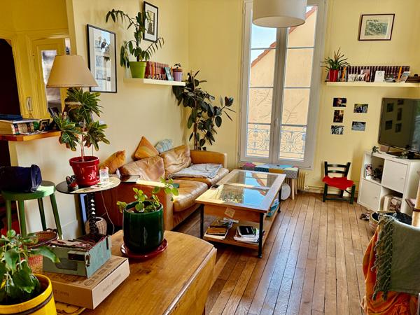 Appartement Chaville 3 pièces et studette 80 m2 jardin potager Privatif, Garage deux Caves Cadre Exceptionnel