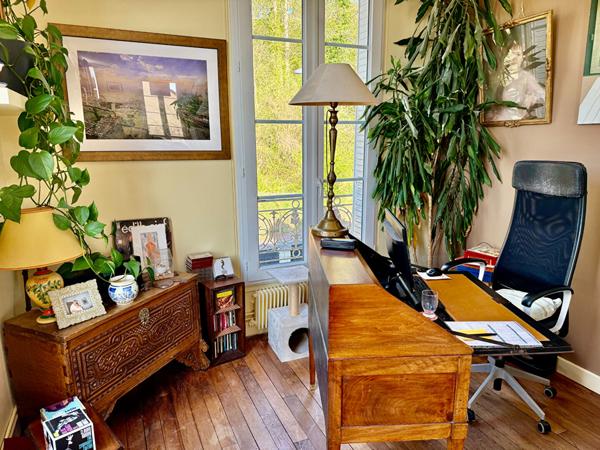 Appartement Chaville 3 pièces et studette 80 m2 jardin potager Privatif, Garage deux Caves Cadre Exceptionnel