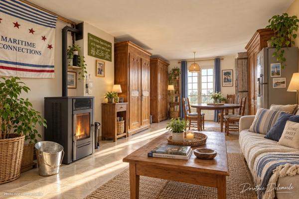 Maison à vendre 4 pièces SAINT JEAN D'ANGELY (17) CŒUR DE VILLE – MAISON AVEC JARDIN ET SOUS-SOL TOTAL – FORT POTENTIEL