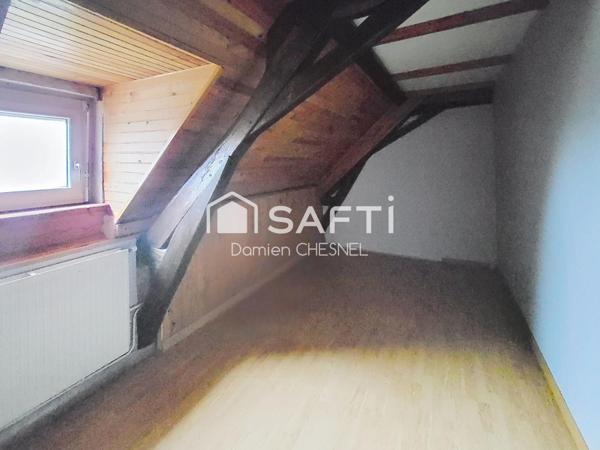 maison 110m² sur terrain clos 1400m²