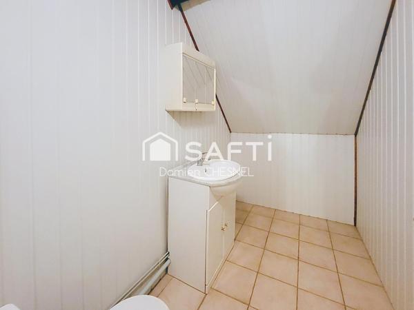 maison 110m² sur terrain clos 1400m²