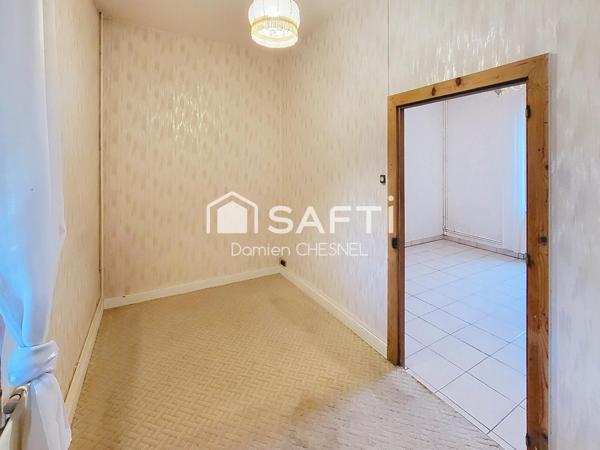 maison 110m² sur terrain clos 1400m²