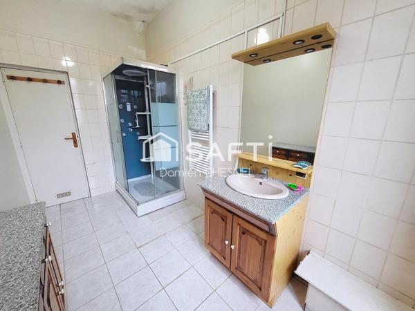 maison 110m² sur terrain clos 1400m²