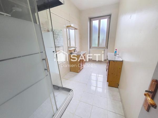 maison 110m² sur terrain clos 1400m²