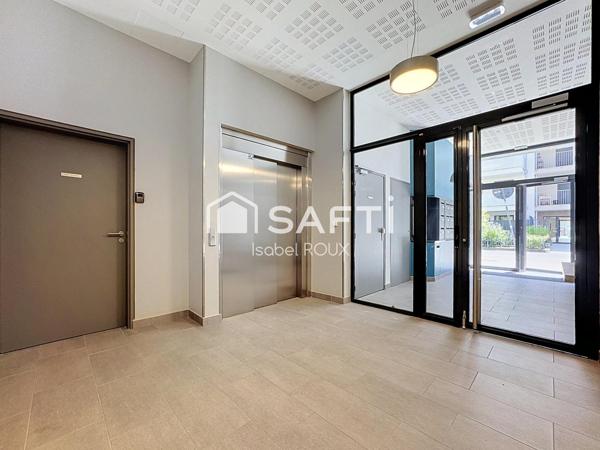 T2, 52m² avec terrasse, garage, quartier Folatière