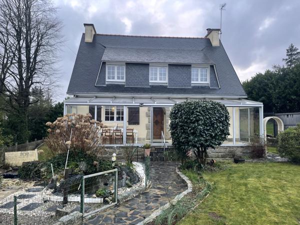 Quimper (29000) Maison individuelle avec sous-sol complet et grand terrain divisible – Quimper Ergué Armel