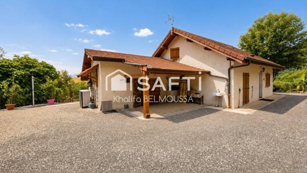 CONZIEU (01300) – Maison de 100 m² sur un terrain de 5 000 m²