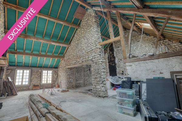 Maison Mezy Sur Seine 130 m² 4 chambres + grange