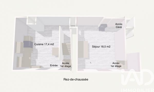 Maison à vendre 5 pièces 87 m² Deville