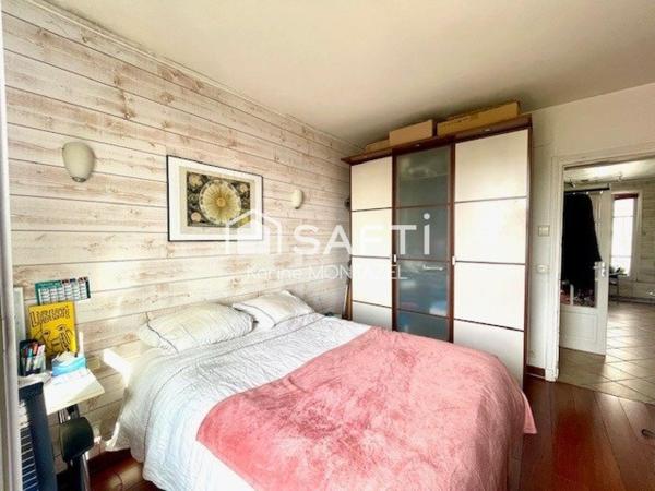 F2 traversant d'environ 38 m², calme et lumineux