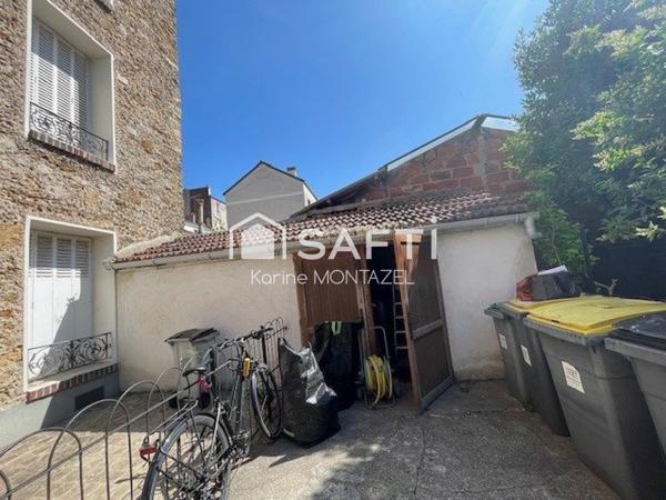 F2 traversant d'environ 38 m², calme et lumineux