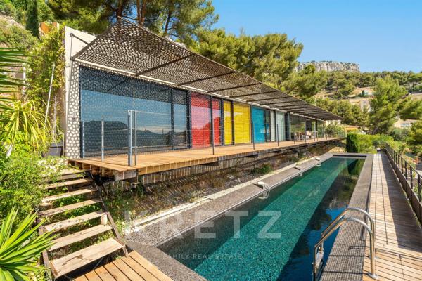 Villa Rudy Ricciotti vue mer exceptionnelle